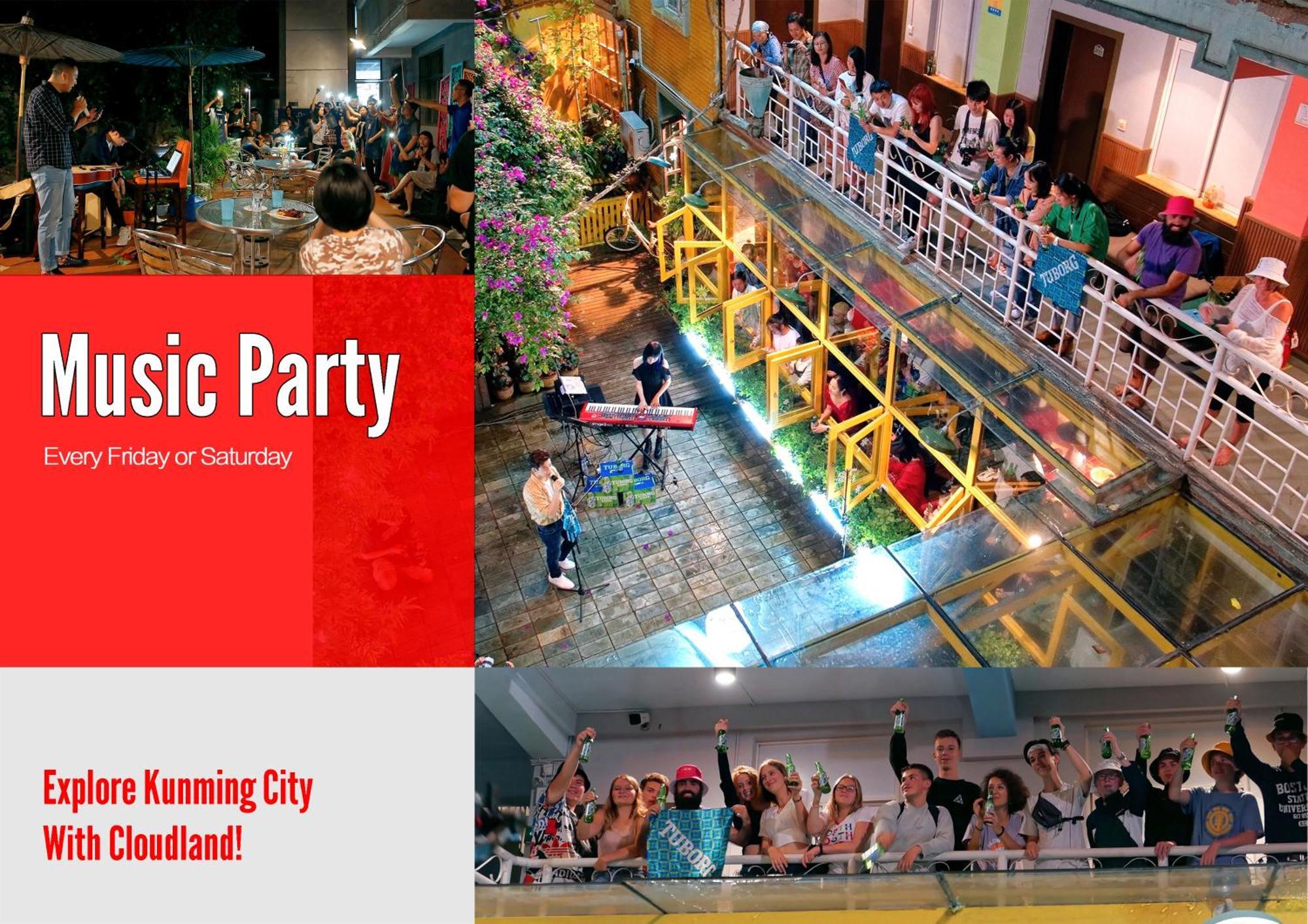 The Cloudland International Youth Hostel Close To The City Center,10 Min Walks To The Subway, Close To The Night Market, Old Street, Green Lake, English-Speaking Service, Free Activity Convenient Payment And Visa Cards Are Accepted Kunming Exterior foto